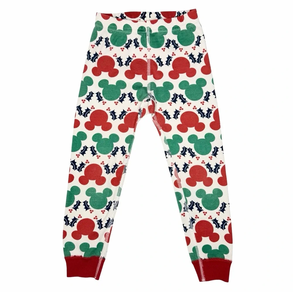 Hanna Andersson Disney Mickey Christmas Long Johns‎ Pajamas